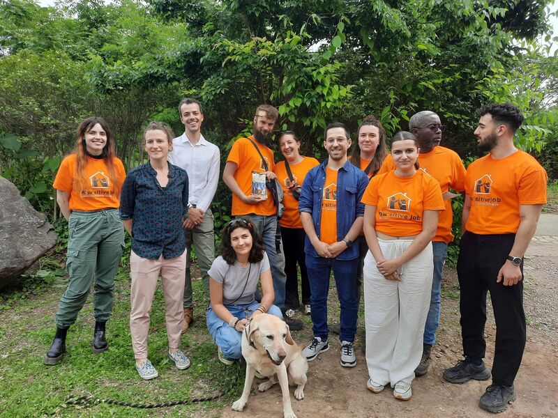 🐕 Inauguration of Paw'sitive Job dog boarding, a new solution for animals and their owners in precarious situations 🐕