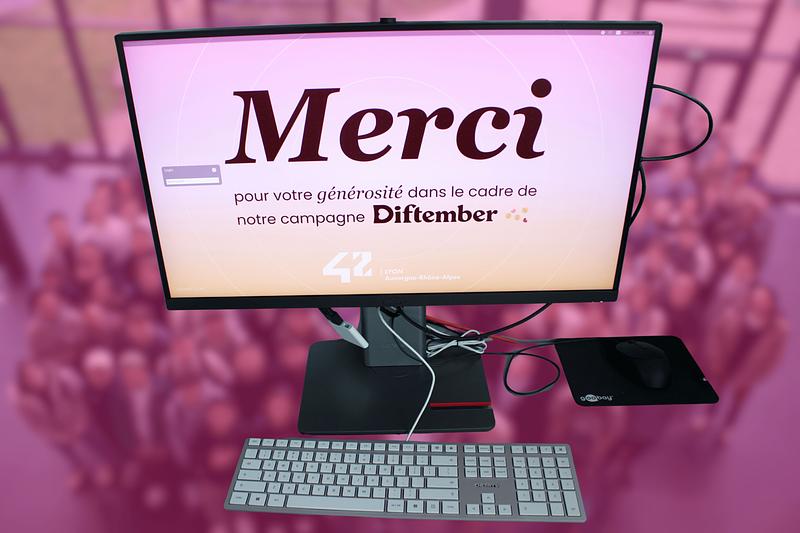 Équipement en cours, grâce à vos dons !