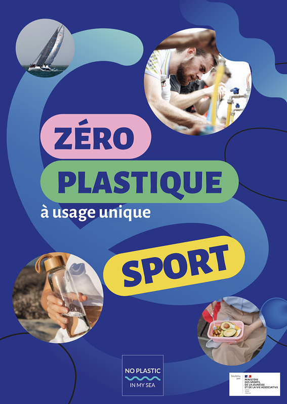 Publication de notre guide : Zéro plastique dans le sport ! 