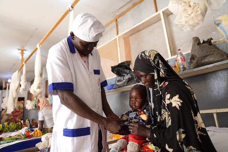 In Mokolo, Aicha was narrowly saved...