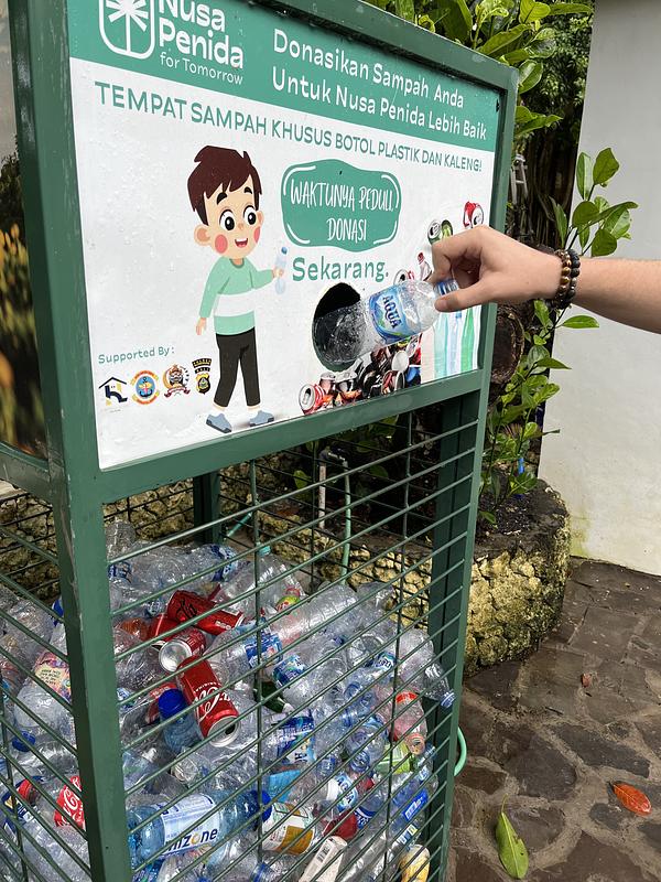 De nouveaux ATM Sampah pour renforcer la collecte à Nusa Penida
