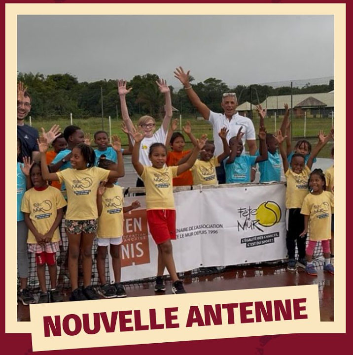 Inauguration Fête le Mur à Macouria en Guyane
