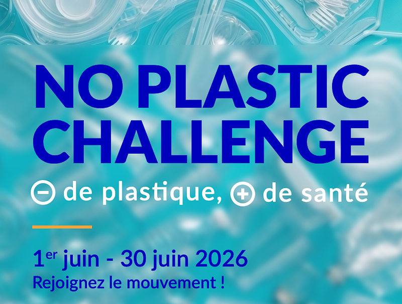 🌊 Au mois de juin, le No Plastic Challenge change de look et met l'accent sur la santé !