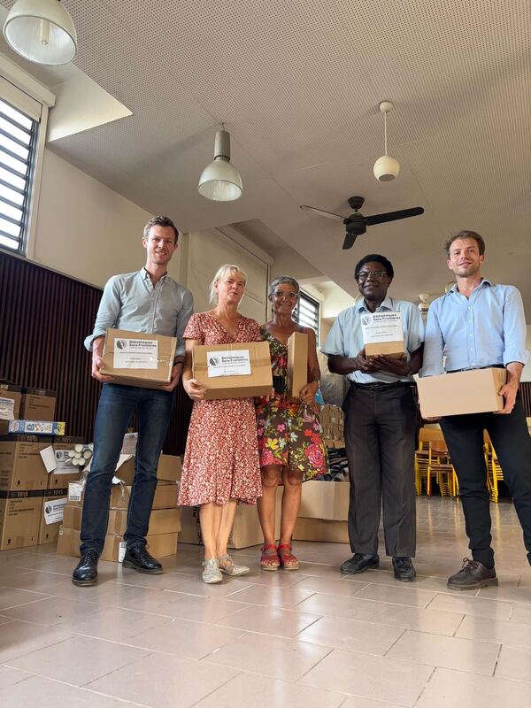Following cyclone Chido in Mayotte, the first actions of Bibliothèques Sans Frontières