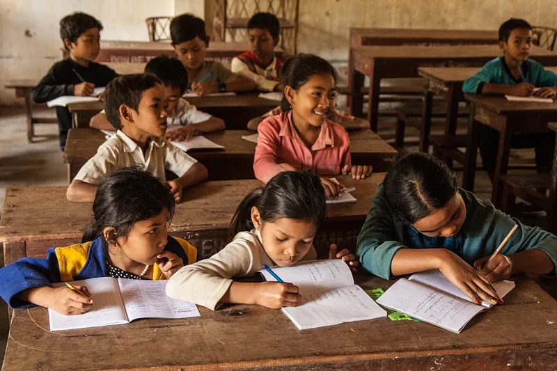 Educating disadvantaged children in Cambodia