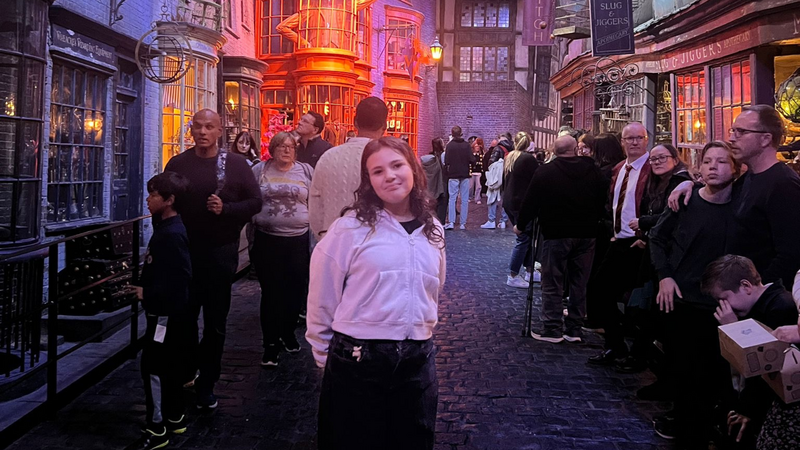 Léa, aged 12, has made her dream come true in London!