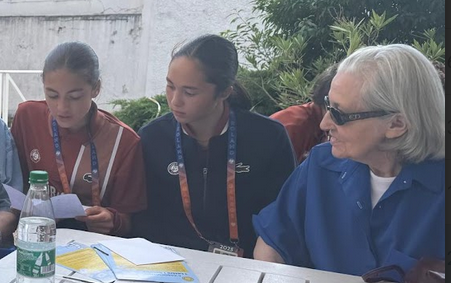 Intergenerational meeting at Roland-Garros 2025