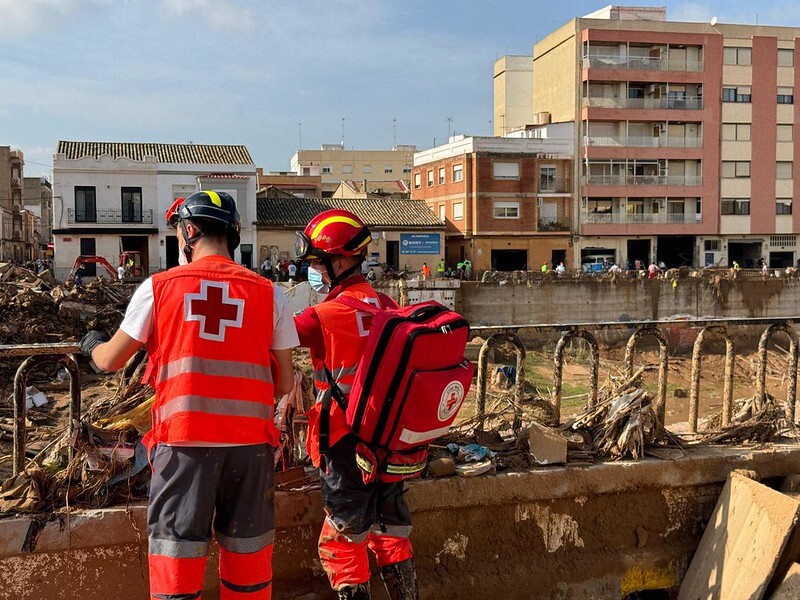 Merci pour vos dons qui ont permis à la Croix-Rouge espagnole de répondre à l'urgence #DANA ! 🙏