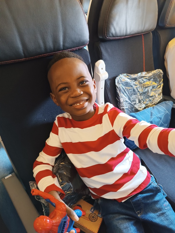 Retour du petit George 