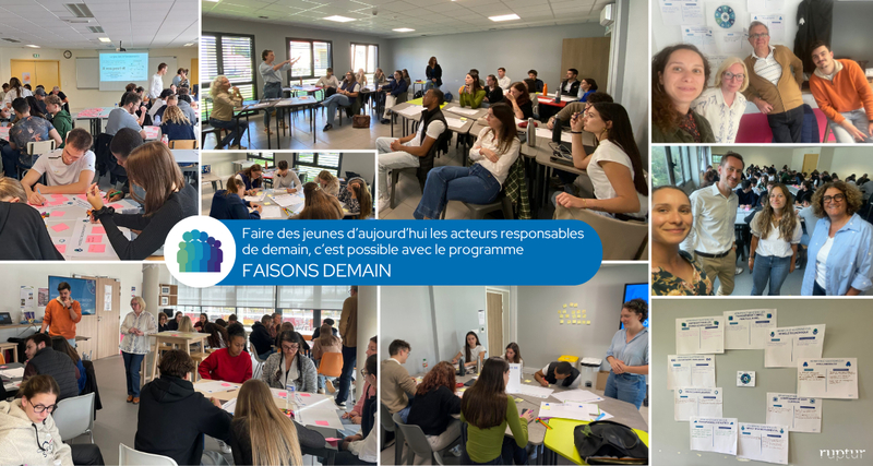 Quelques nouvelles de notre programme Faisons Demain qui a fait sa rentrée 2025-2026 en beauté !