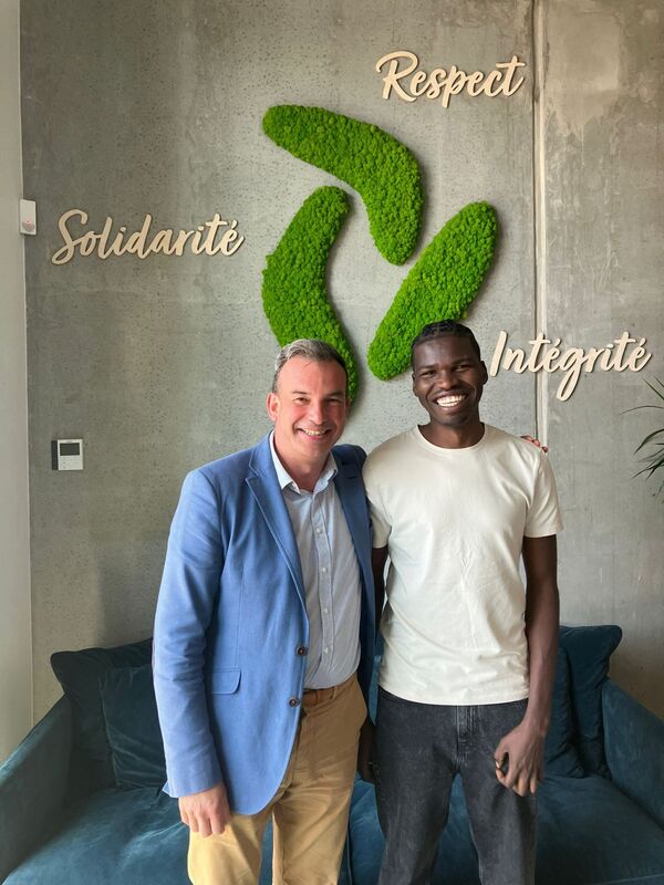 Faisal, 750th guest of the Bureaux du Cœur, makes a fresh start