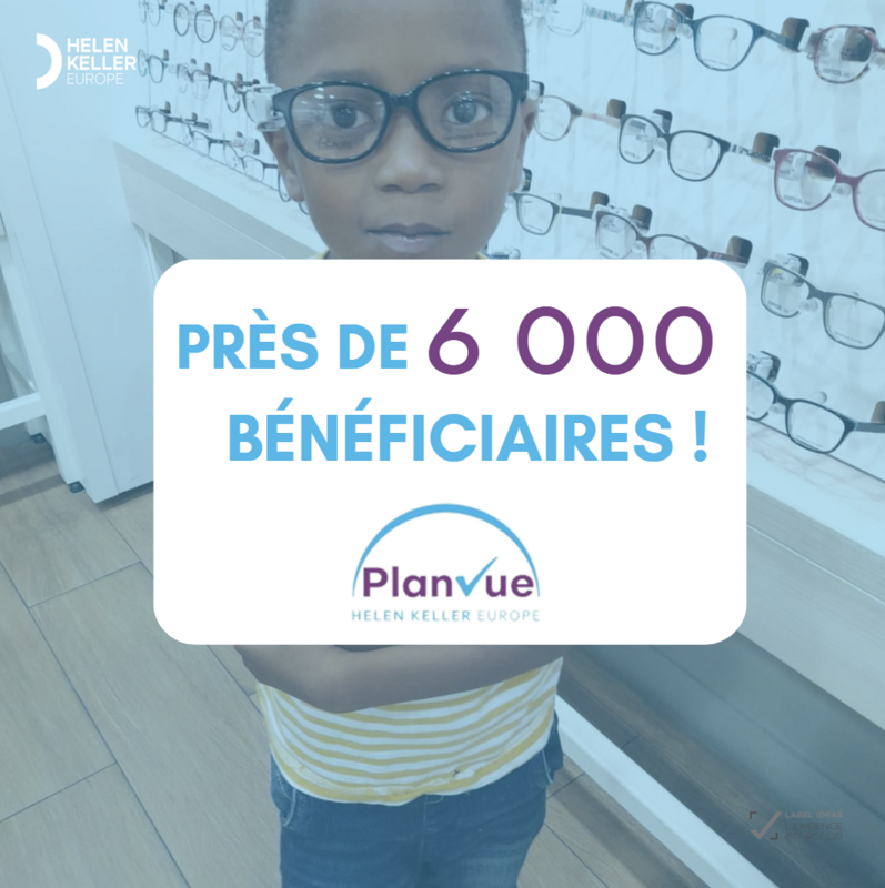 MERCI ! Près de 6 000 bénéficiaires PlanVue !