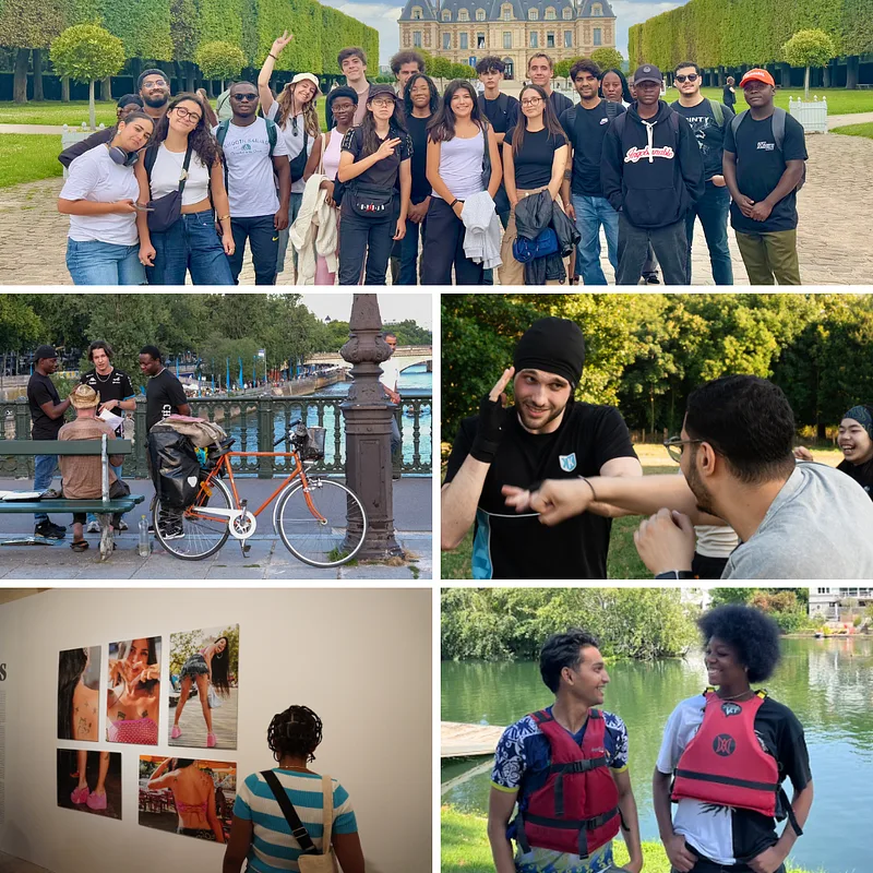 A look back at the summer with the young people of Chapitre 2 ☀️