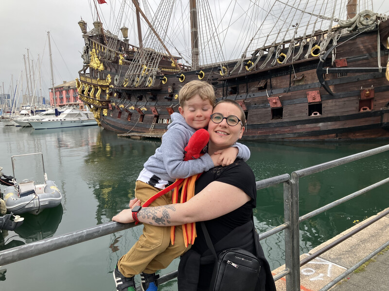 Stricken with a brain tumor, Gabriel dreamed of casting off and taking a cruise.