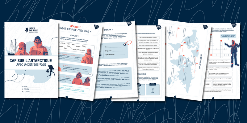 Livrets pédagogiques : Cap sur l'Antarctique