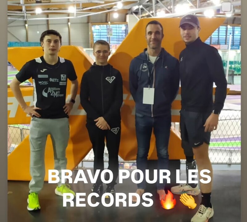 Les records de nos jeunes champions