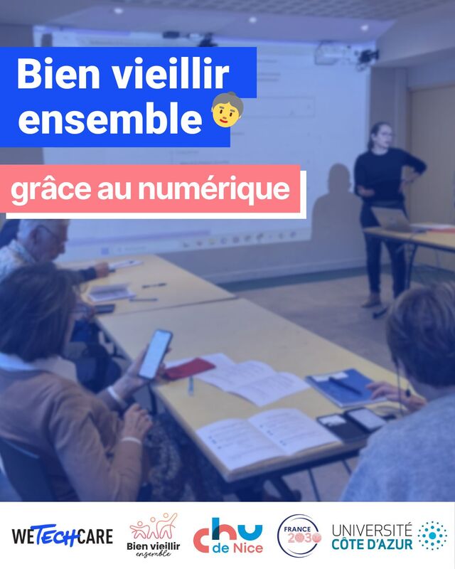 Le numérique pour améliorer le Bien vieillir