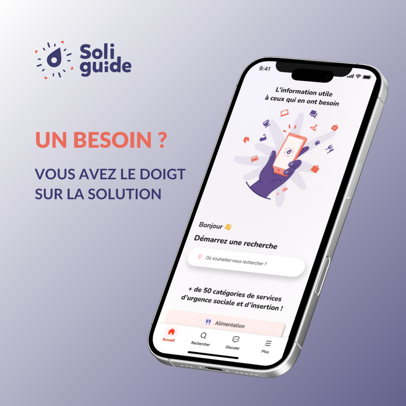 Nouvelle application mobile Soliguide ! 