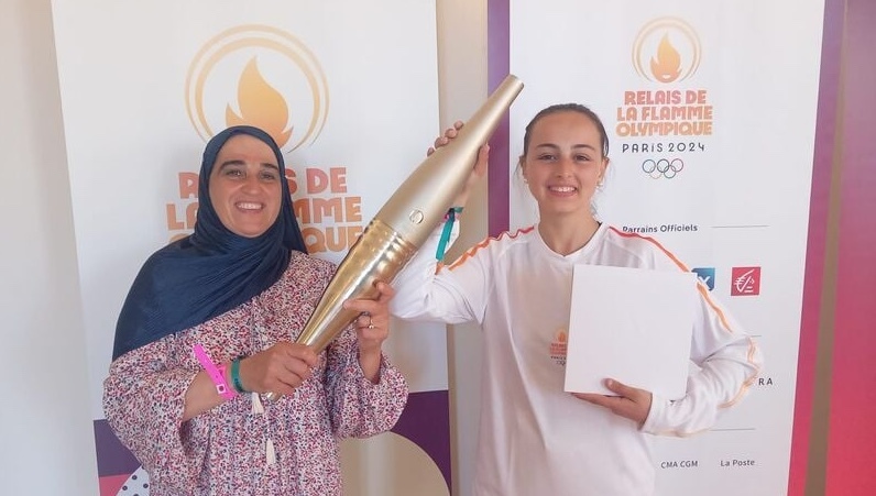 Des jeunes de Sport dans la Ville porteurs de la flamme olympique !