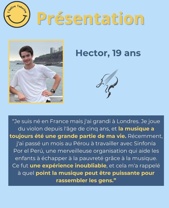 Go & Smile : Hector et son violon 