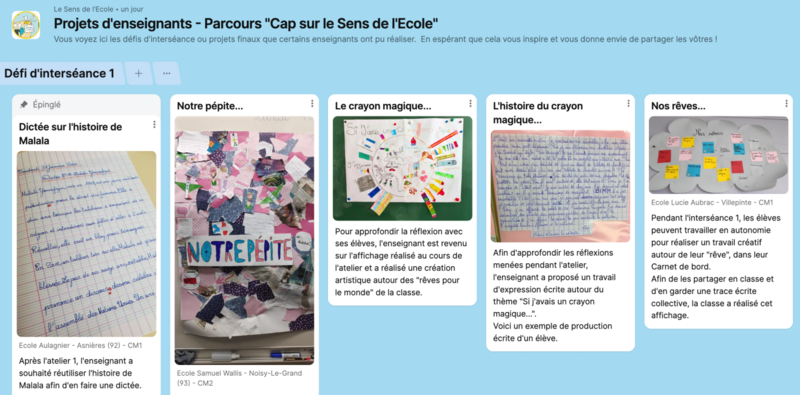 Comment vos difts font des petits au-delà de la durée des ateliers...