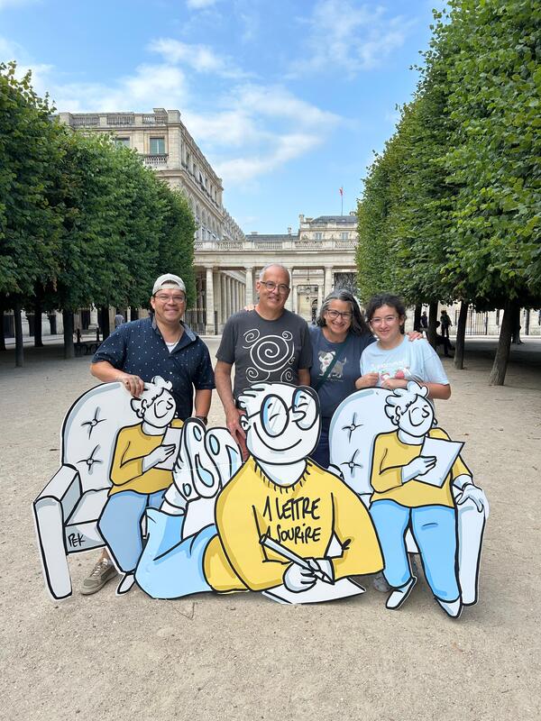 Cultural Summer: 1 Letter 1 Smile at the Palais Royal