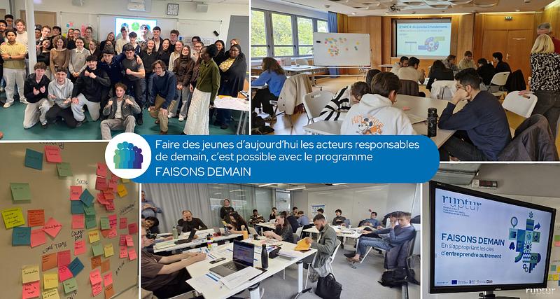128 étudiants sensibilisés à penser et entreprendre autrement… en seulement 2 semaines !